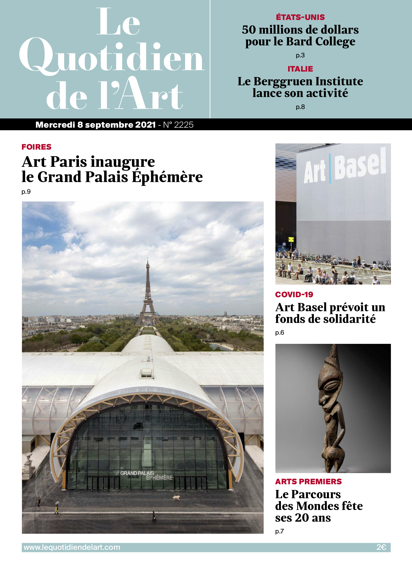 Art Paris inaugure le Grand Palais Éphémère