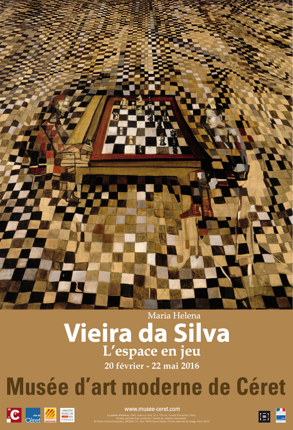 Maria Helena Vieira da Silva, l’espace en jeu