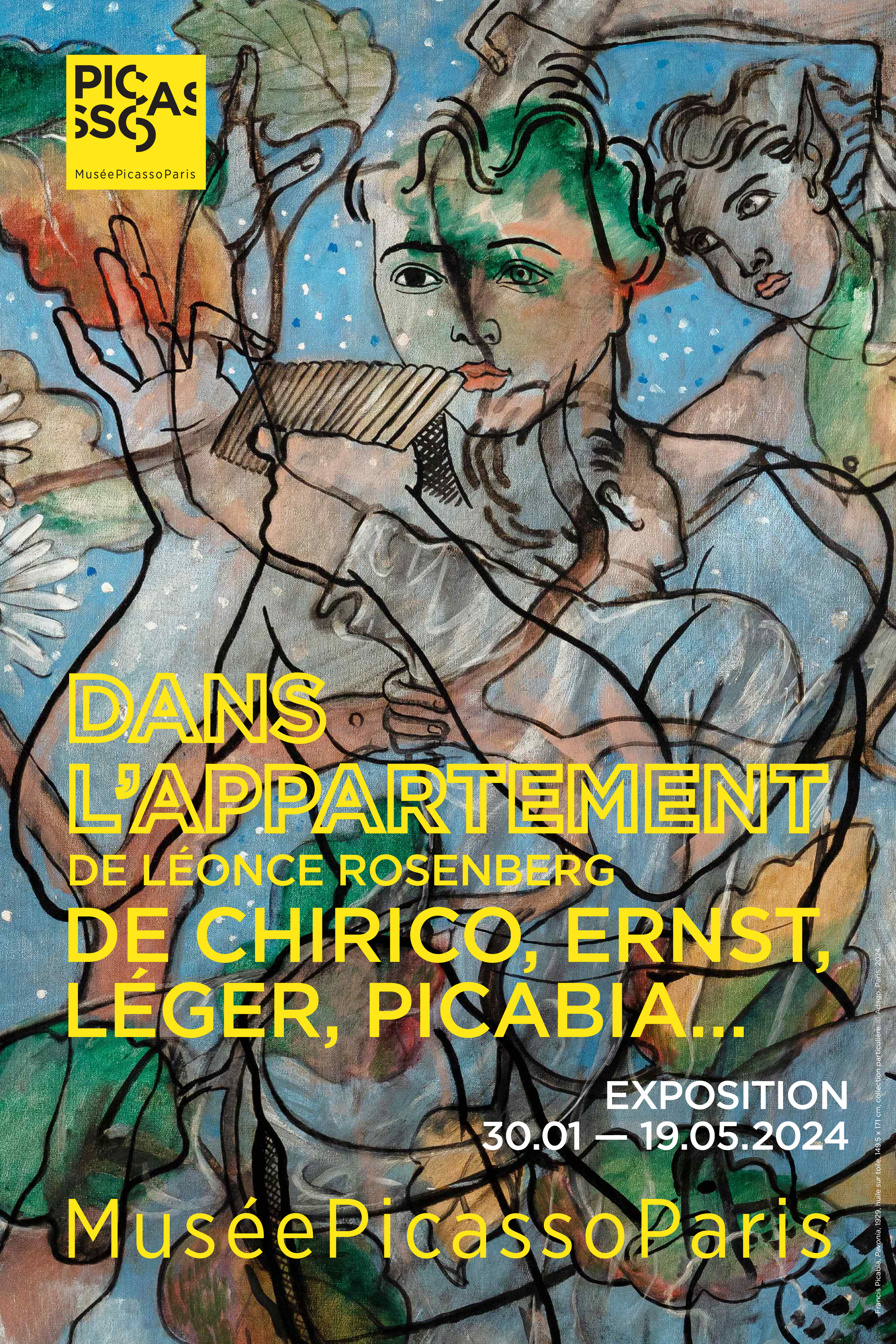 Dans l’appartement de Léonce Rosenberg. De Chirico, Ernst, Léger, Picabia…