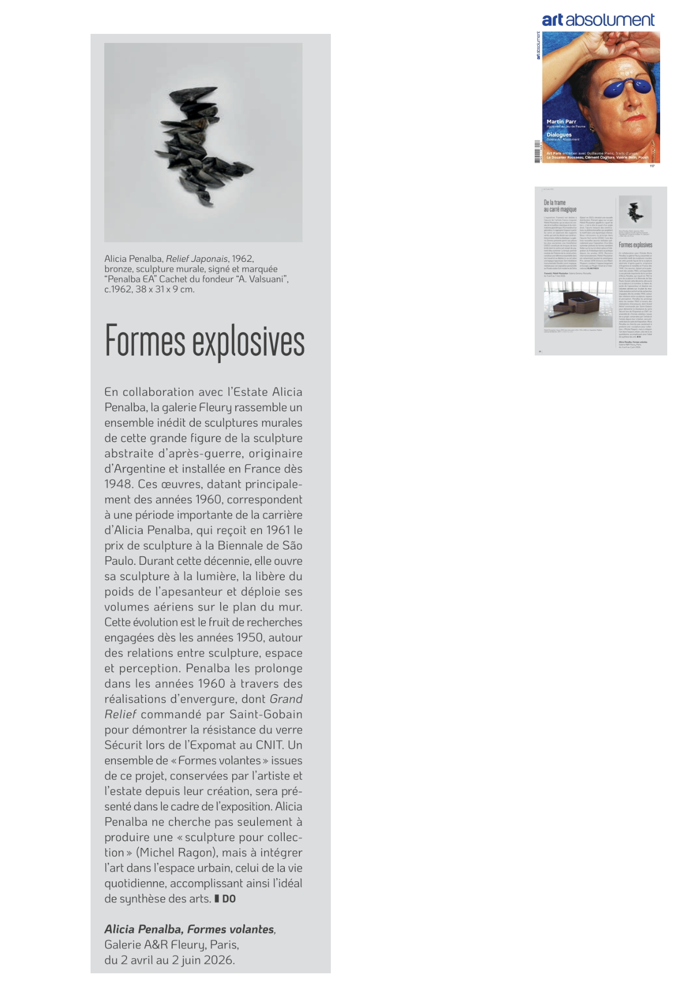 Formes explosives